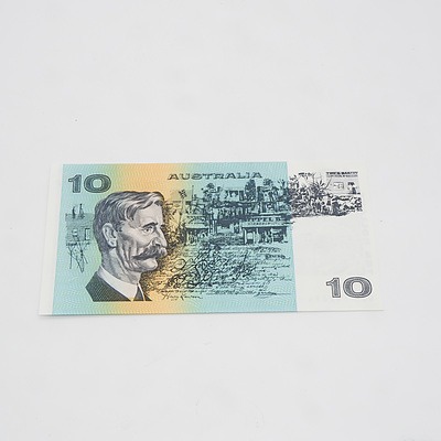 $10 1989 Fraser Higgins Australian Ten Dollar Banknote R312