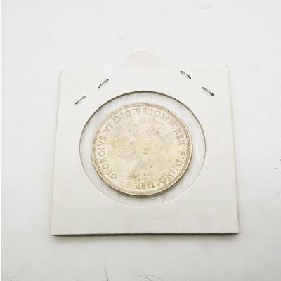 1942 Florin Australian Two Shilling Coin