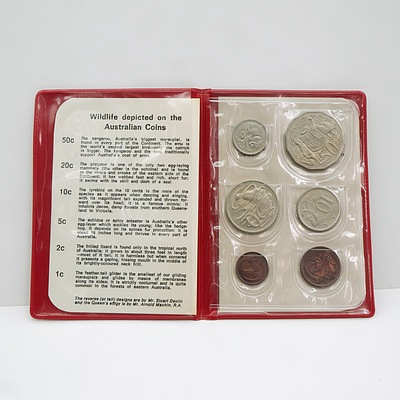 1971 RAM Wallet Australian Uncirculated Decimal Coin Set