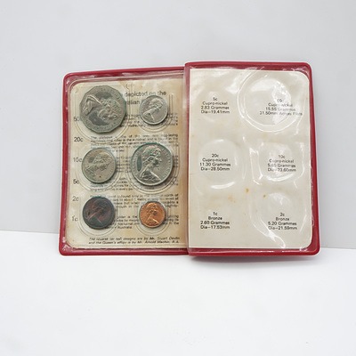 1976 RAM Wallet Australian Uncirculated Decimal Coin Set