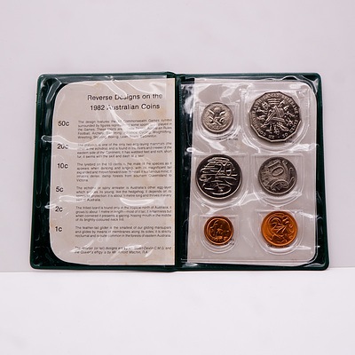 1982 RAM Wallet Australian Uncirculated Decimal Coin Set