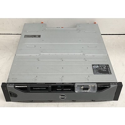 Dell Compellant SC200 12-Bay SAS Hard Drive Array w/ 40TB of Total Storage