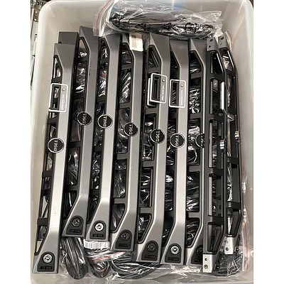 Bulk Lot of Assorted Dell Rack Rails and Server Accessories