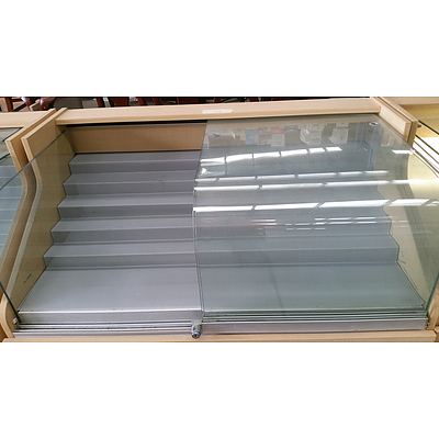 Mobile Display Case/Cabinets - Lot of Six
