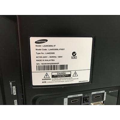 Samsung 40 Inch FHD LCD TV