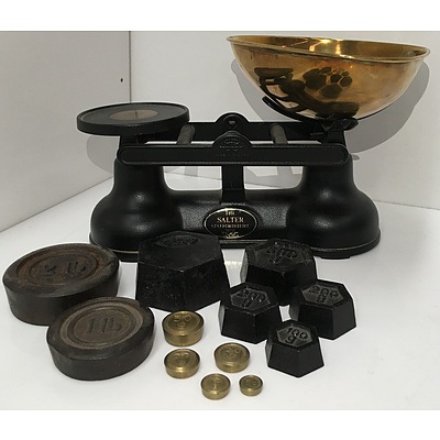 The Salter Staffordshire kitchen scales