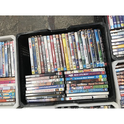 Collection Of DVD's -Approx. 300