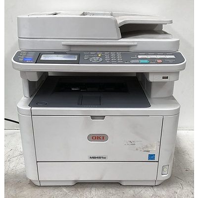 OKI MB451w Black & White Multi-Function Printer