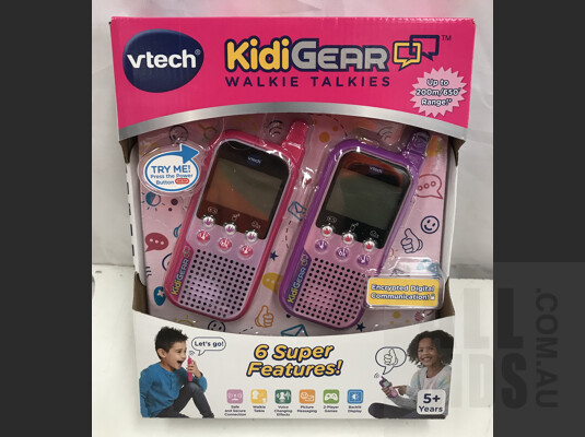 KidiGear Walkie Talkies - VTech Toys Australia