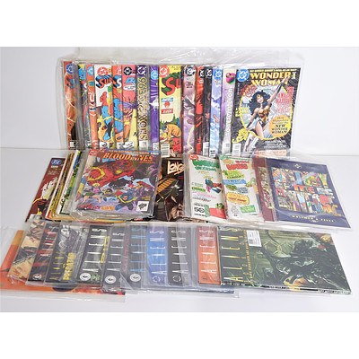 Approximately Mixed Comics Including DC Comics Presents, Superman, Wonder Woman, Ambush Bug, Aliens and More