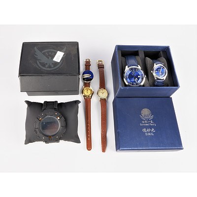 Five Various Men's and Women's Wrist Watches including Westair and SHD Extremis Malis