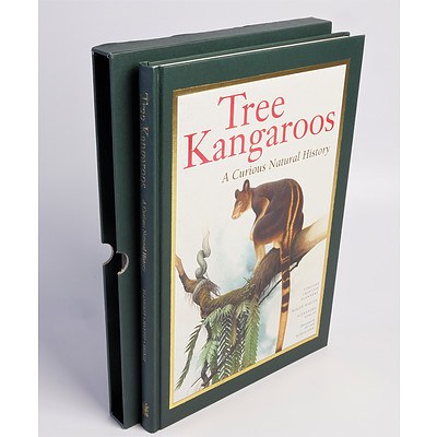 Flannery, Martin, Szalay, Illustrated by P Schouten, Tree Kangaroos, Reed Books, Melbourne, 1996, Hardcover in Slip case, Signed by Tim Flannery