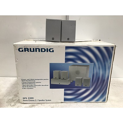 Grundig DPS 5200 Home Cinema 5.1 Speaker System