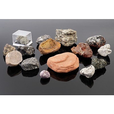 Assorted Gemstone and Rock Specimens