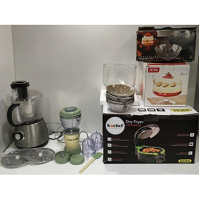 Assorted Appliances And Homewares
