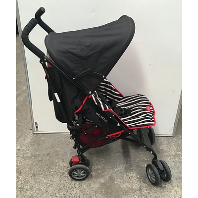 Kate Spade Limited Edition Maclaren Stroller With Travel Bag