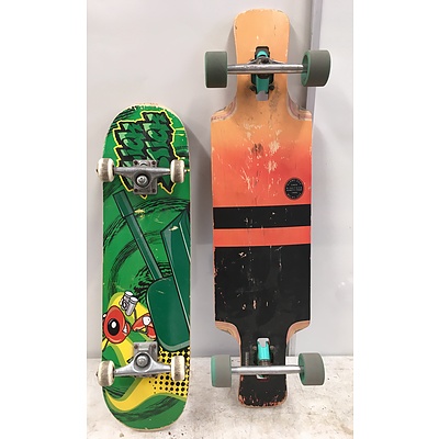 Skateboards And Scooters - Lot Of 4