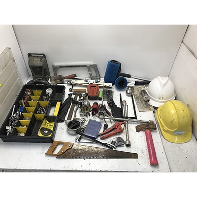 Lot OF Assorted Tools and Hardware