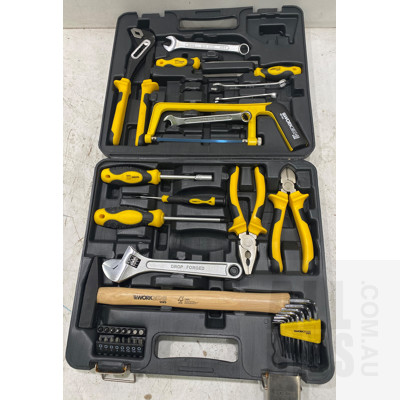 Tool Case with Assorted Tools & Socket Sets