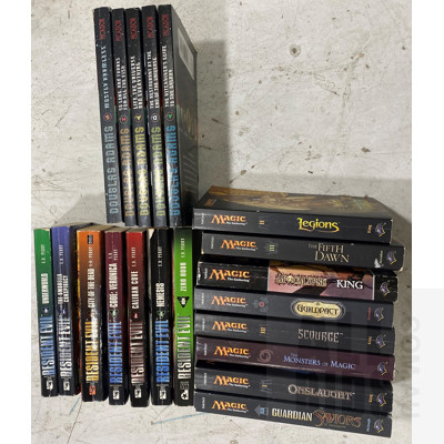 Assorted Video and Card Game, Fiction Novels