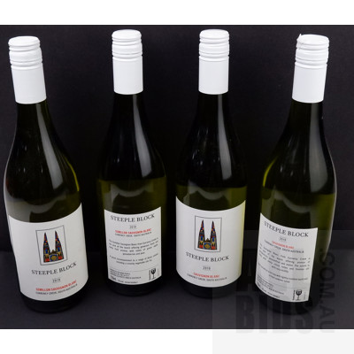 Steeple Block 2019 Semillon Sauvignon Blanc - Lot of Four Bottles (4)