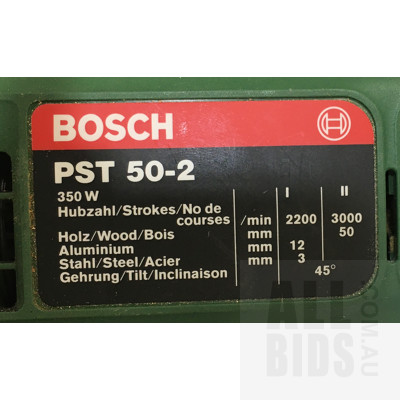 Bosch PST 50-2 Jig Saw In Hard Carry Case With Spare Blades
