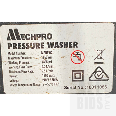MechPro Pressure Washer