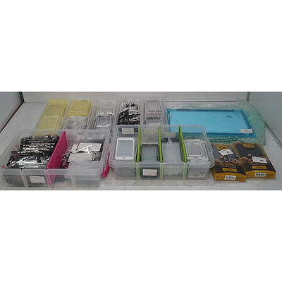 Large Assortment Of Mobile Phone Accessories Including iPhone & Samsung