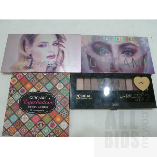 Selection of Eye Shadow Make Up Palettes - Lot of Four