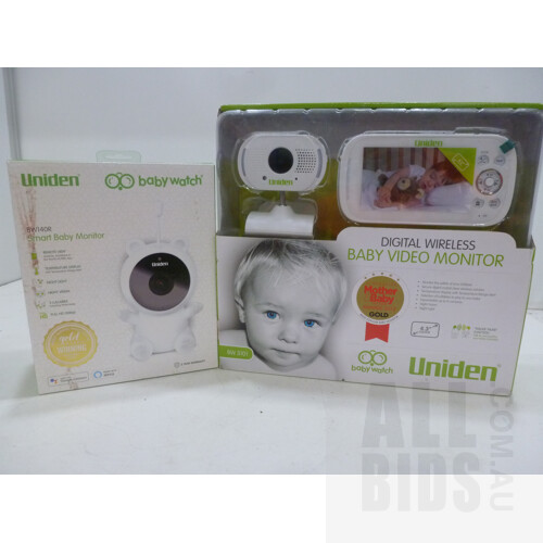Uniden Baby Watch Smart Baby Monitor and Digital Wireless Baby Video Monitor