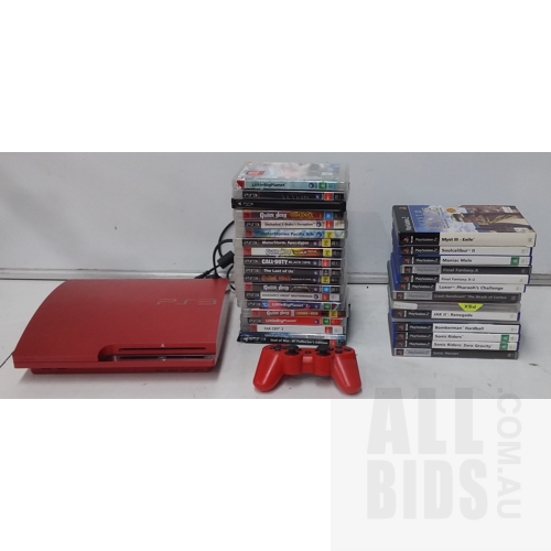 PS3 320GB Slim Console. PS3 Games & PS2 Games