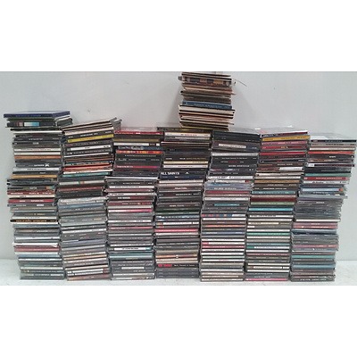 Bulk Lot Of Assorted Music Compact Discs - Various Genres
