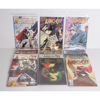 Kurt Busieks Astro City Number 1-21 and Number 1/2 with Certificate of Authenticity