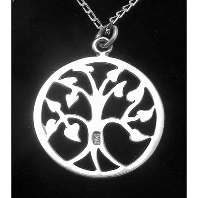 Sterling Silver Tree Of Life Pendant