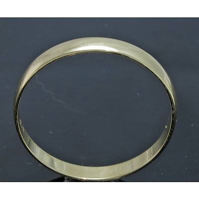 9ct Gold Plain Band Ring