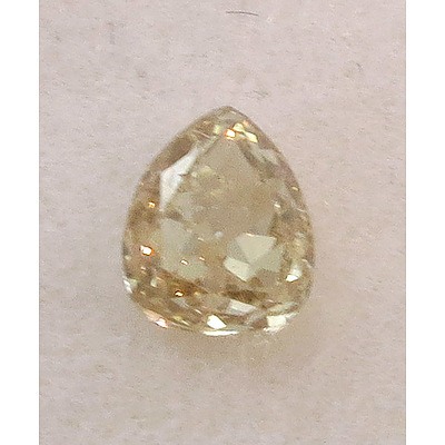 Facetted Natural Diamond, Natural Colour