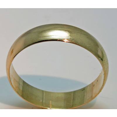 9ct Gold Band Ring