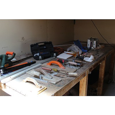 Large Selection of Tools and Hardware - Contents of Residential Garage