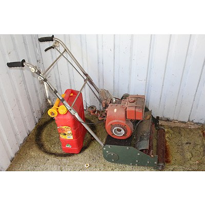 Vintage Kirby Lawn Mower, Plastic Roofing Sheets, Scaffolding Components and Acrow Prop