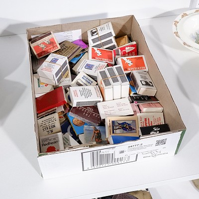 Assorted Vintage Matchboxes and Matchbooks including 15 Various Redheads