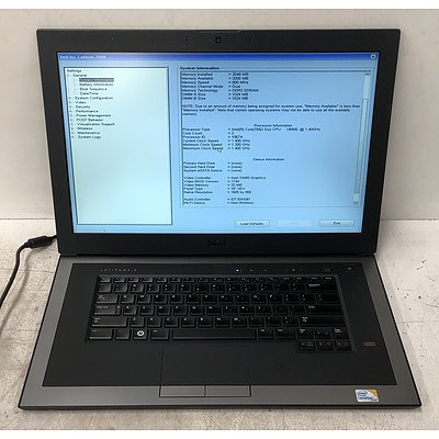 Dell Latitude Z600 Series 16-Inch Intel Core 2 Duo (U9400) 1.40GHz CPU Laptop