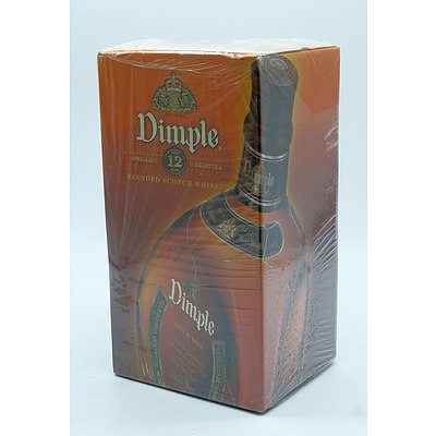 Dimple Blended Scotch Whiskey - Aged 12 Years - 700ml Sealed in Box