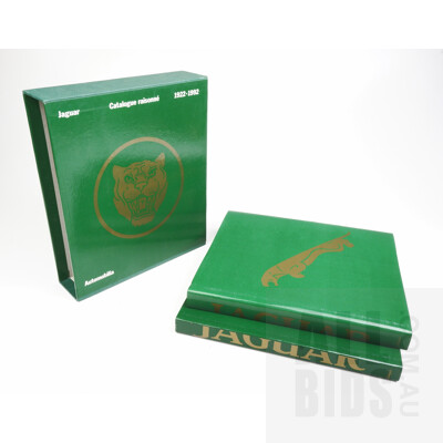 Two Volume Book Set - Jaguar Catalogue Raisonne 1922-1992 and 'Jaguar The Enduring Legend' Reference Book (2)