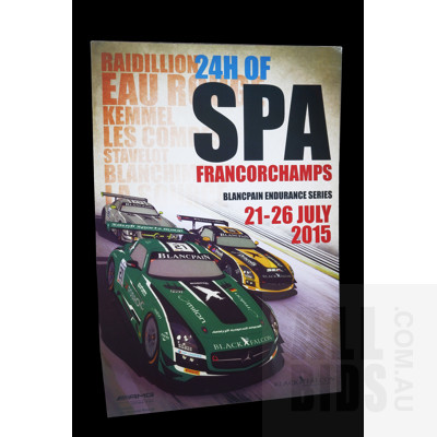 Approximately 27 Assorted Laminated Motoring Posters and a Limited Edition McKlein Calendar