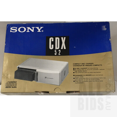 Sony CDX52 10 Stack Car CD Changer
