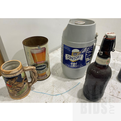 Vintage and Classic Beer Collectables