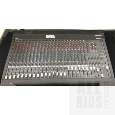 Mackie 24.4.2 4 Bus Mixing Console In Road Case