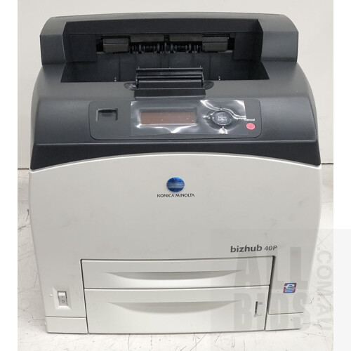 Konica Minolta bizhub 40P Black & White Laser Printer