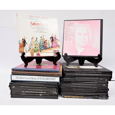 Quantity of Approximately 20 Box Set Vinyl LP Records Including Marching Bands, Beethoven , Handel and More