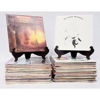 Quantity of Approximately 100 Vinyl LP Records Including Zamfir, Tallis, James Galway and more